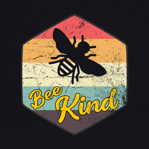 Vintage 70's Bee Kind by jpmariano